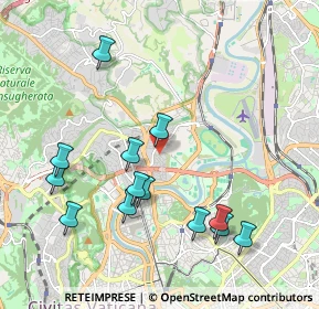 Mappa Piazza Monteleone di Spoleto, 00191 Roma RM, Italia (2.22923)