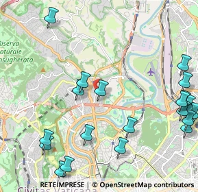 Mappa Piazza Monteleone di Spoleto, 00191 Roma RM, Italia (2.978)