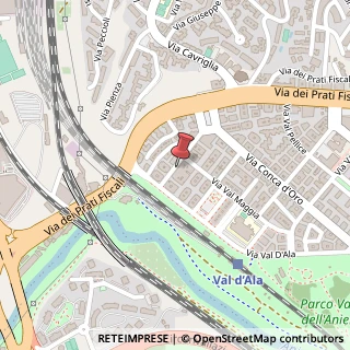 Mappa Via Valsavaranche, 69, 00141 Roma, Roma (Lazio)