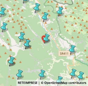 Mappa Via Vittorio Veneto, 00020 Canterano RM, Italia (6.41)