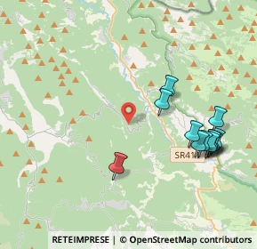 Mappa Via Vittorio Veneto, 00020 Canterano RM, Italia (4.6075)