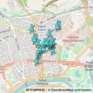 Mappa Via Citerna, 00191 Roma RM, Italia (0.257)