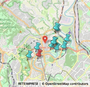 Mappa Via Citerna, 00191 Roma RM, Italia (1.34818)