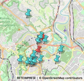 Mappa Via Citerna, 00191 Roma RM, Italia (2.02938)