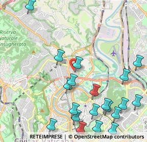 Mappa Via Citerna, 00191 Roma RM, Italia (2.882)