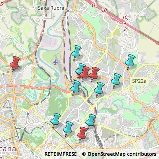 Mappa Via Val di Non, 00141 Roma RM, Italia (2.04)