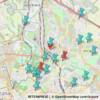 Mappa Via Val di Non, 00141 Roma RM, Italia (2.76235)