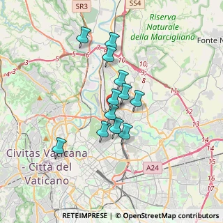 Mappa Via Val di Non, 00141 Roma RM, Italia (2.78917)