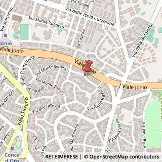 Mappa Via Monte Senario, 43, 00141 Roma, Roma (Lazio)