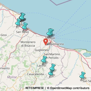 Mappa Contrada Chiancate, 86034 Guglionesi CB, Italia (22.49)