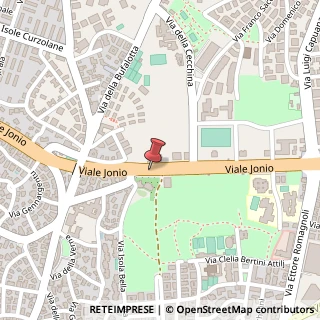 Mappa Viale Jonio, 116, 00141 Roma, Roma (Lazio)