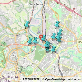 Mappa Via Pietro Boccanelli, 00138 Roma RM, Italia (1.45667)