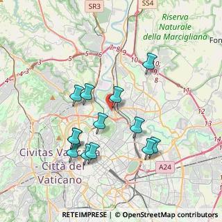 Mappa Via Pietro Boccanelli, 00138 Roma RM, Italia (3.80385)