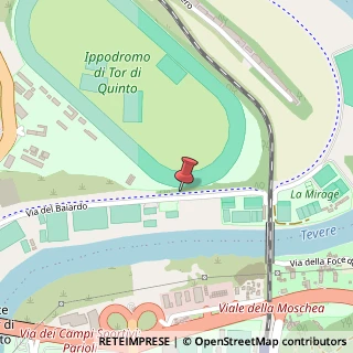 Mappa Via del baiardo, 00191 Roma, Roma (Lazio)