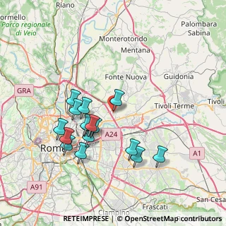 Mappa Viale Eretum, 00131 Roma RM, Italia (7.44813)