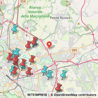 Mappa Viale Eretum, 00131 Roma RM, Italia (6.4125)