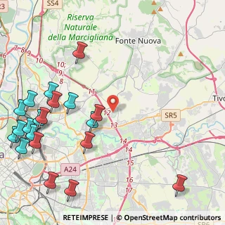 Mappa Viale Eretum, 00131 Roma RM, Italia (6.34)