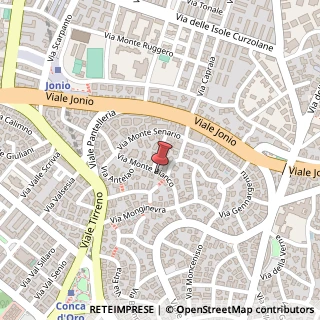 Mappa Via di Montesacro, 1, 00141 Roma, Roma (Lazio)