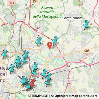 Mappa Via Montecassiano, 00156 Roma RM, Italia (6.5805)