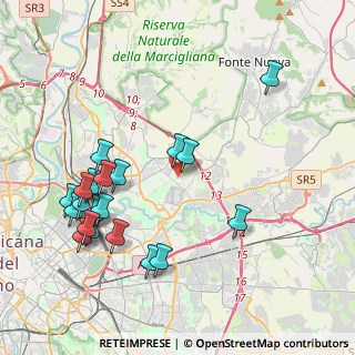 Mappa Via Pollenza, 00156 Roma RM, Italia (4.7755)