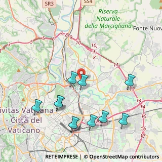 Mappa Via dei Monti Sibillini, 00141 Roma RM, Italia (4.85273)