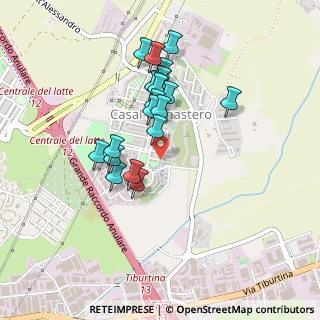 Mappa Via Cenina, 00131 Roma RM, Italia (0.413)