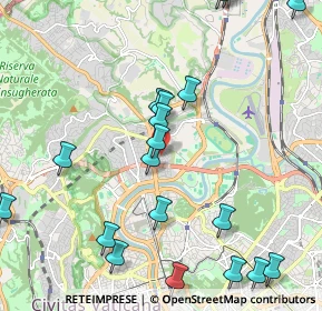 Mappa Collina Fleming zona, 00191 Roma RM, Italia (2.69316)