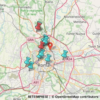 Mappa Prati Fiscali- Villa Spada, 00141 Roma RM, Italia (5.75769)