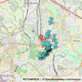 Mappa Prati Fiscali- Villa Spada, 00141 Roma RM, Italia (1.4985)