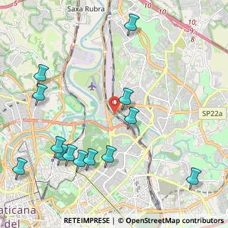 Mappa Prati Fiscali- Villa Spada, 00141 Roma RM, Italia (2.77769)