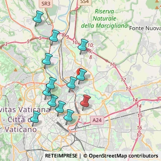Mappa Piazza Vesuvio, 00141 Roma RM, Italia (4.38)