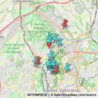Mappa Via Roccaraso, 00135 Roma RM, Italia (1.73938)