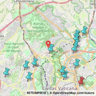 Mappa Via Roccaraso, 00135 Roma RM, Italia (3.01733)