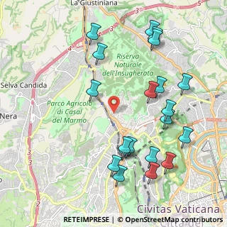 Mappa Via Giovanni Antonio Rayneri, 00135 Roma RM, Italia (2.432)