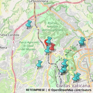 Mappa Via Giannina Milli, 00135 Roma RM, Italia (2.64)