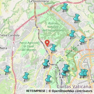 Mappa Via Giovanni Antonio Rayneri, 00135 Roma RM, Italia (3.26267)