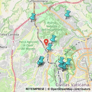 Mappa Via Giovanni Antonio Rayneri, 00135 Roma RM, Italia (2.32)