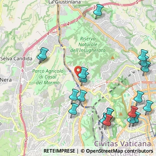 Mappa Via Giovanni Antonio Rayneri, 00135 Roma RM, Italia (2.974)