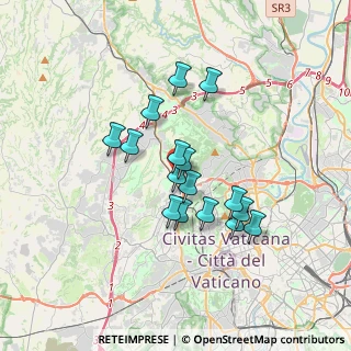 Mappa Via Giannina Milli, 00135 Roma RM, Italia (2.91688)