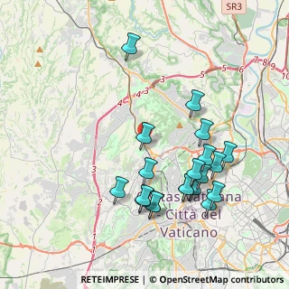 Mappa Via Erminia Fusinato, 00135 Roma RM, Italia (4.264)