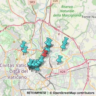 Mappa Viale Val Padana, 00141 Roma RM, Italia (3.734)