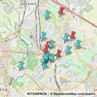 Mappa Via Val Grana, 00141 Roma RM, Italia (1.77688)