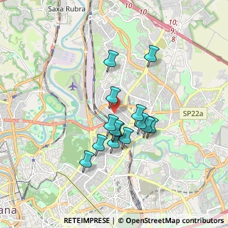 Mappa Via Val Grana, 00141 Roma RM, Italia (1.46786)
