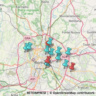 Mappa Via Val Grana, 00141 Roma RM, Italia (6.62417)
