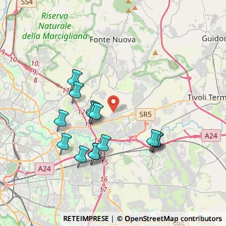Mappa Via Abate di Tivoli, 00131 Roma RM, Italia (3.92571)