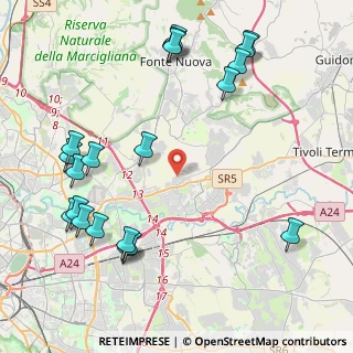Mappa Via Abate di Tivoli, 00131 Roma RM, Italia (5.574)