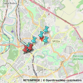 Mappa Via Monte Circeo, 00141 Roma RM, Italia (1.52545)