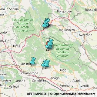 Mappa Contrada Misola, 00028 Subiaco RM, Italia (12.00364)