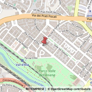 Mappa Via Conca d'Oro, 389, 00141 Roma, Roma (Lazio)