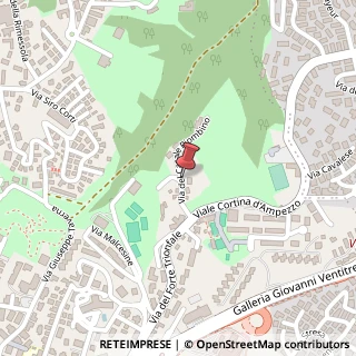 Mappa Via del Casale Piombino, 14, 00135 Roma, Roma (Lazio)